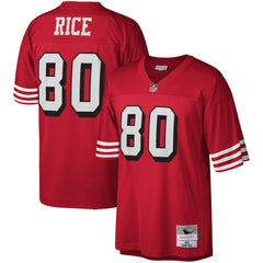 Jerry Rice San Francisco 49ers Legacy Replica Jersey - Scarlet Jerseys