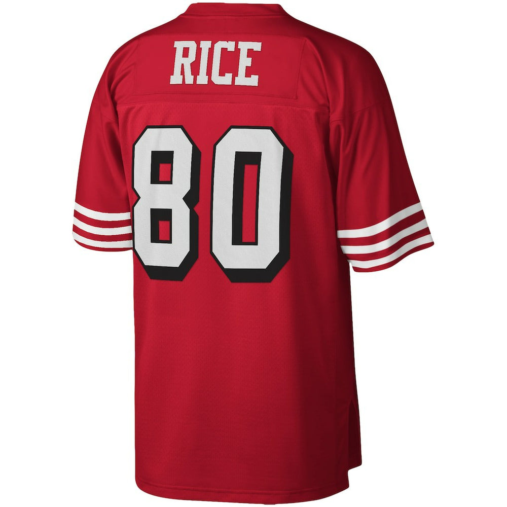 Jerry Rice San Francisco 49ers Legacy Replica Jersey - Scarlet Jerseys