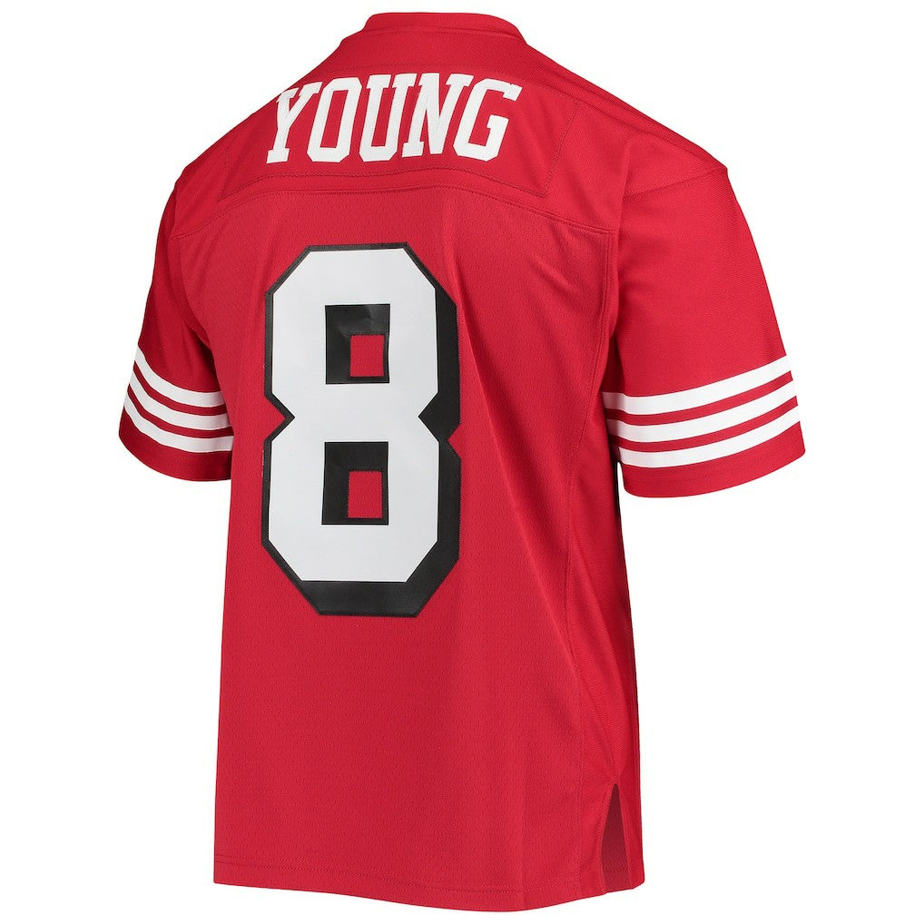 Steve Young San Francisco 49ers Legacy Replica Jersey - Scarlet Jerseys