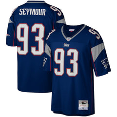 Richard Seymour New England Patriots Legacy Replica Jersey - Navy Jerseys