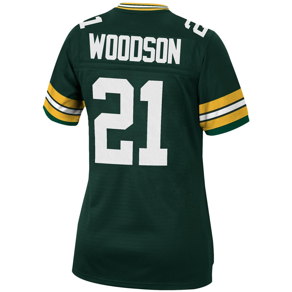 Charles Woodson Green Bay Packers Women's 2010 Legacy Replica Player Jersey - Green Jerseys