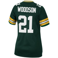Charles Woodson Green Bay Packers Women's 2010 Legacy Replica Player Jersey - Green Jerseys