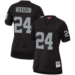 Charles Woodson Las Vegas Raiders Women's Legacy Replica Team Jersey - Black Jerseys
