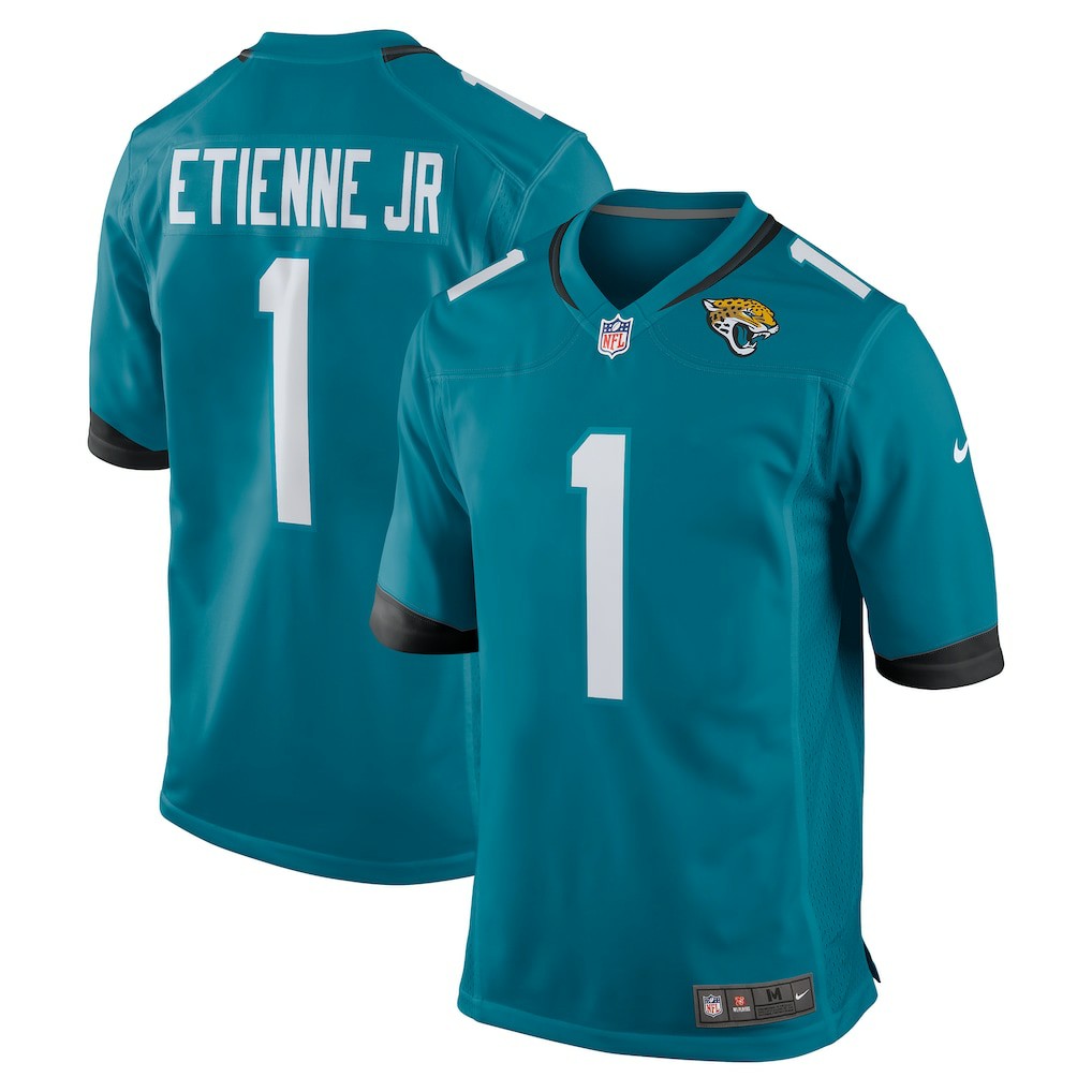Travis Etienne Jacksonville Jaguars Game Jersey - Teal Jerseys