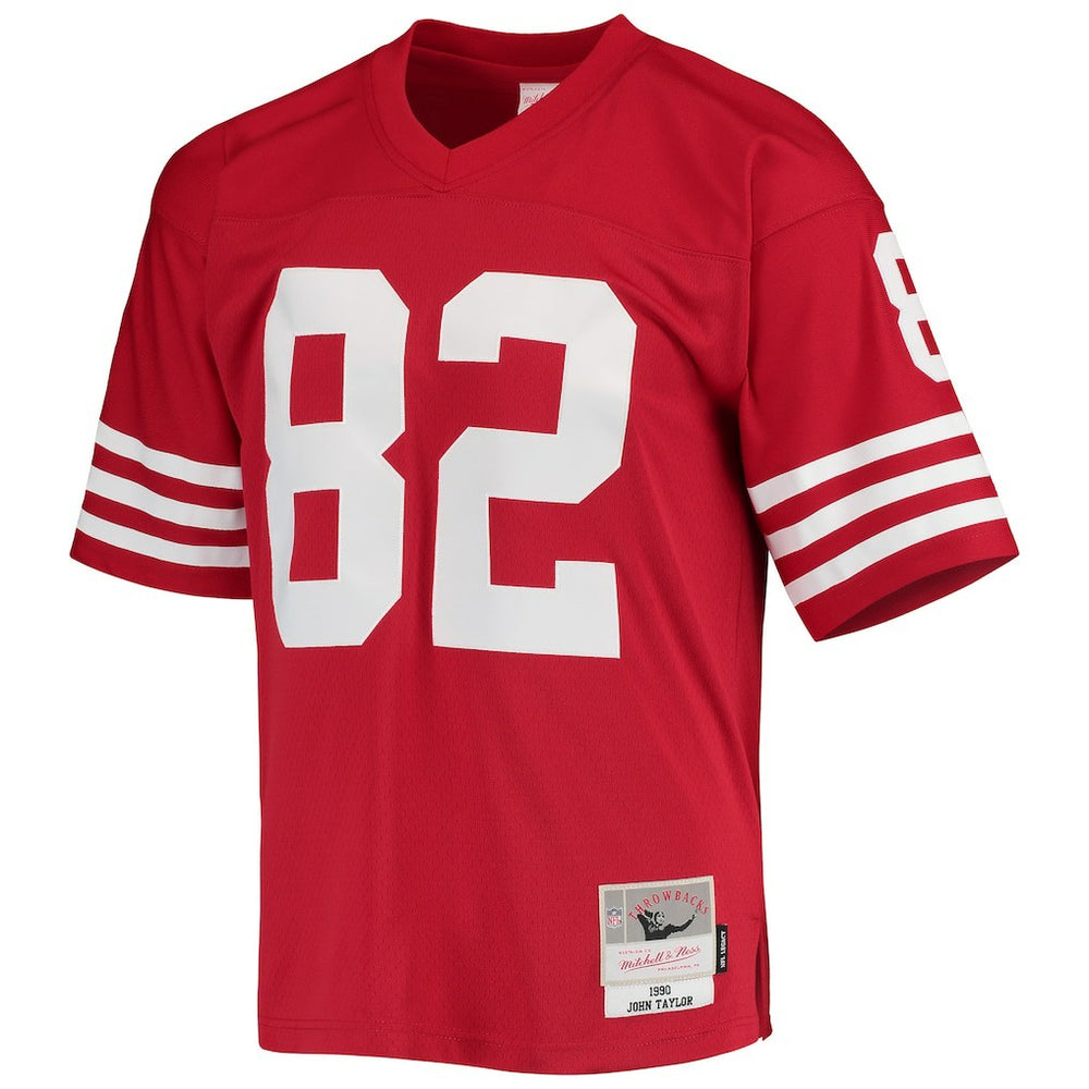 John Taylor San Francisco 49ers Legacy Replica Jersey - Scarlet Jerseys