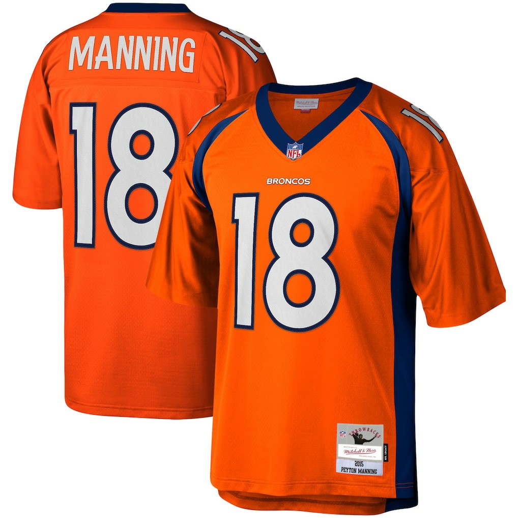 Peyton Manning Denver Broncos Legacy Replica Jersey - Orange Jerseys