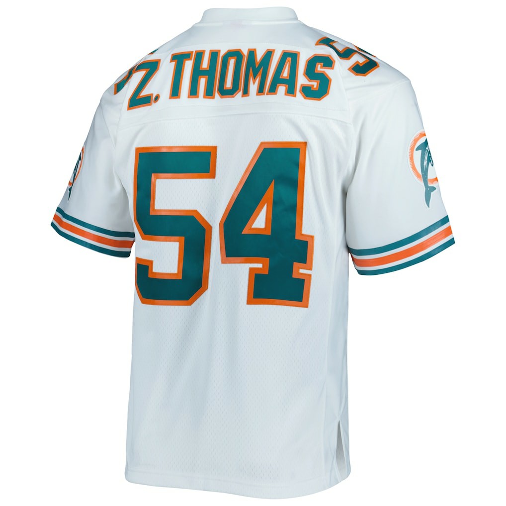 Zach Thomas Miami Dolphins Legacy Replica Jersey - White Jerseys