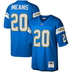 Natrone Means Los Angeles Chargers Legacy Replica Jersey - Powder Blue Jerseys
