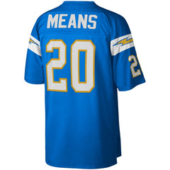 Natrone Means Los Angeles Chargers Legacy Replica Jersey - Powder Blue Jerseys