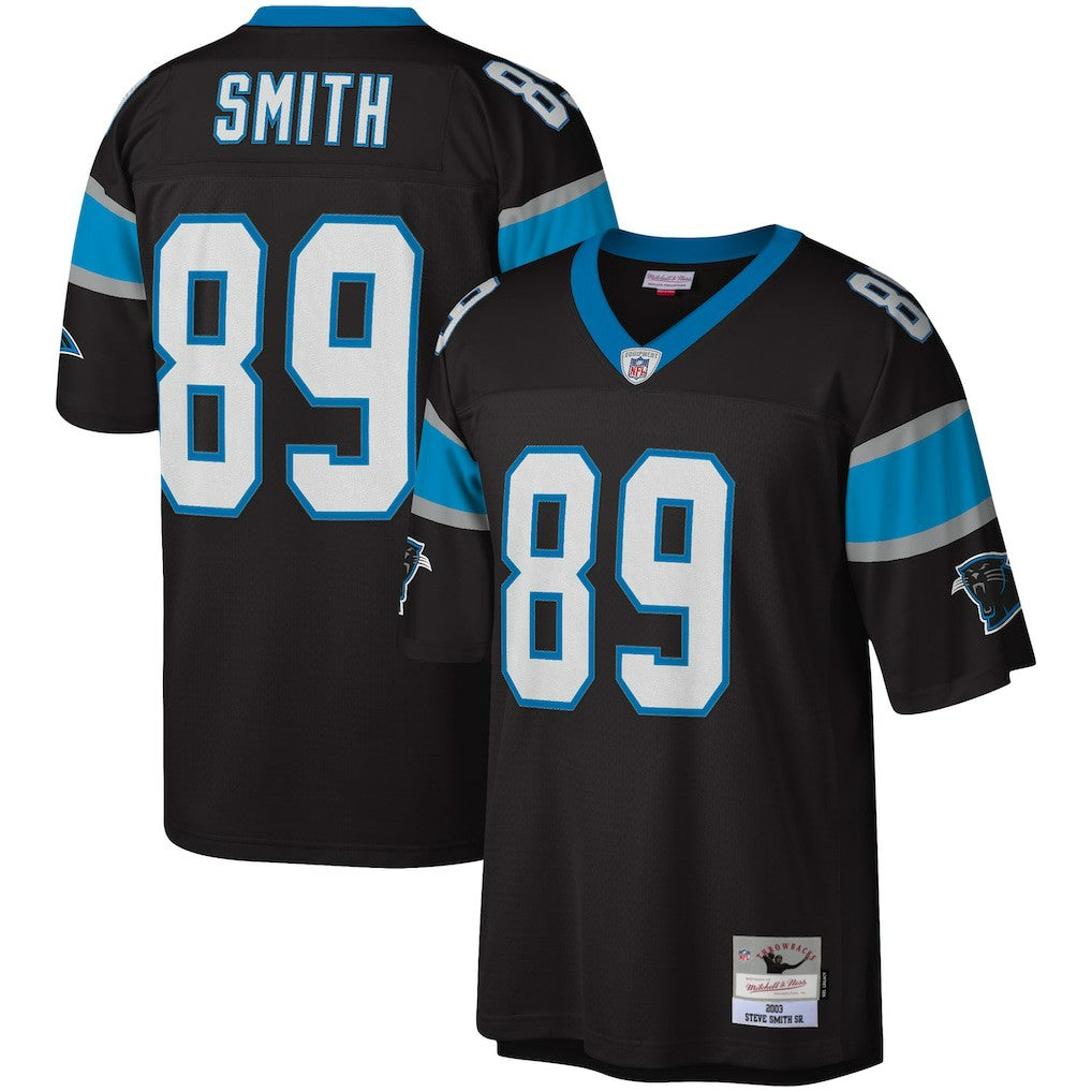 Steve Smith Carolina Panthers Legacy Replica Jersey - Black Jerseys