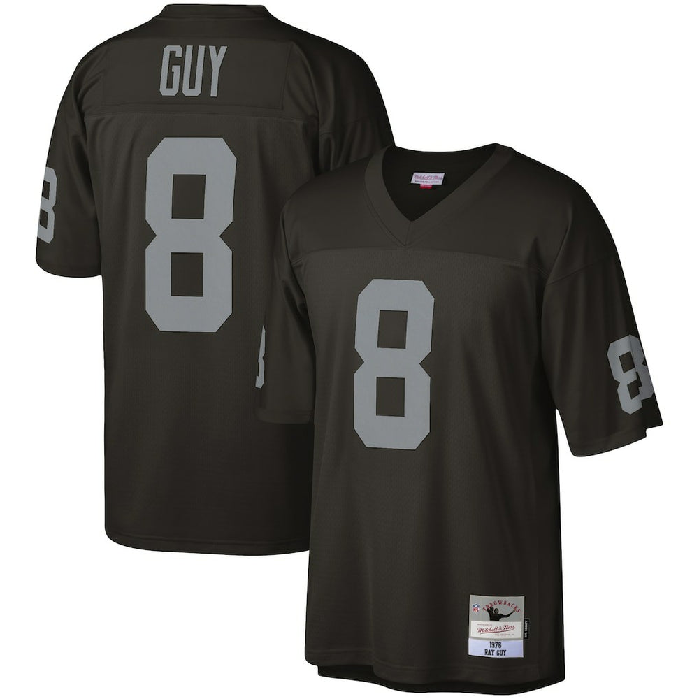 Ray Guy Las Vegas Raiders Legacy Replica Jersey - Black Jerseys