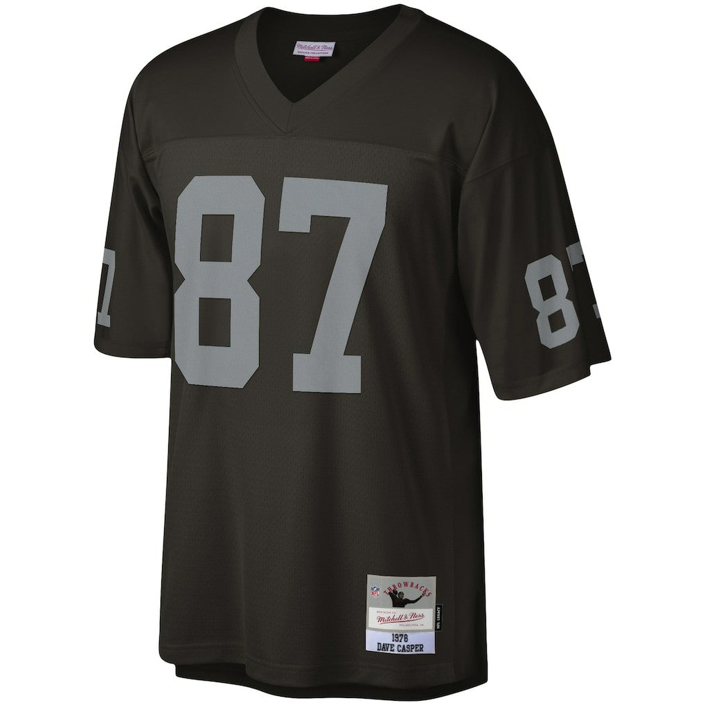 Dave Casper Las Vegas Raiders Legacy Replica Jersey - Black Jerseys
