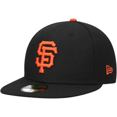 San Francisco Giants New Era 9/11 Memorial Side Patch 59FIFTY Fitted Hat - Black Hats
