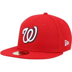 Washington Nationals New Era 9/11 Memorial Side Patch 59FIFTY Fitted Hat - Red Hats