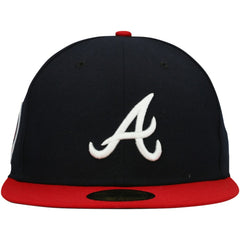 Atlanta Braves New Era 9/11 Memorial Side Patch 59FIFTY Fitted Hat - Navy Hats