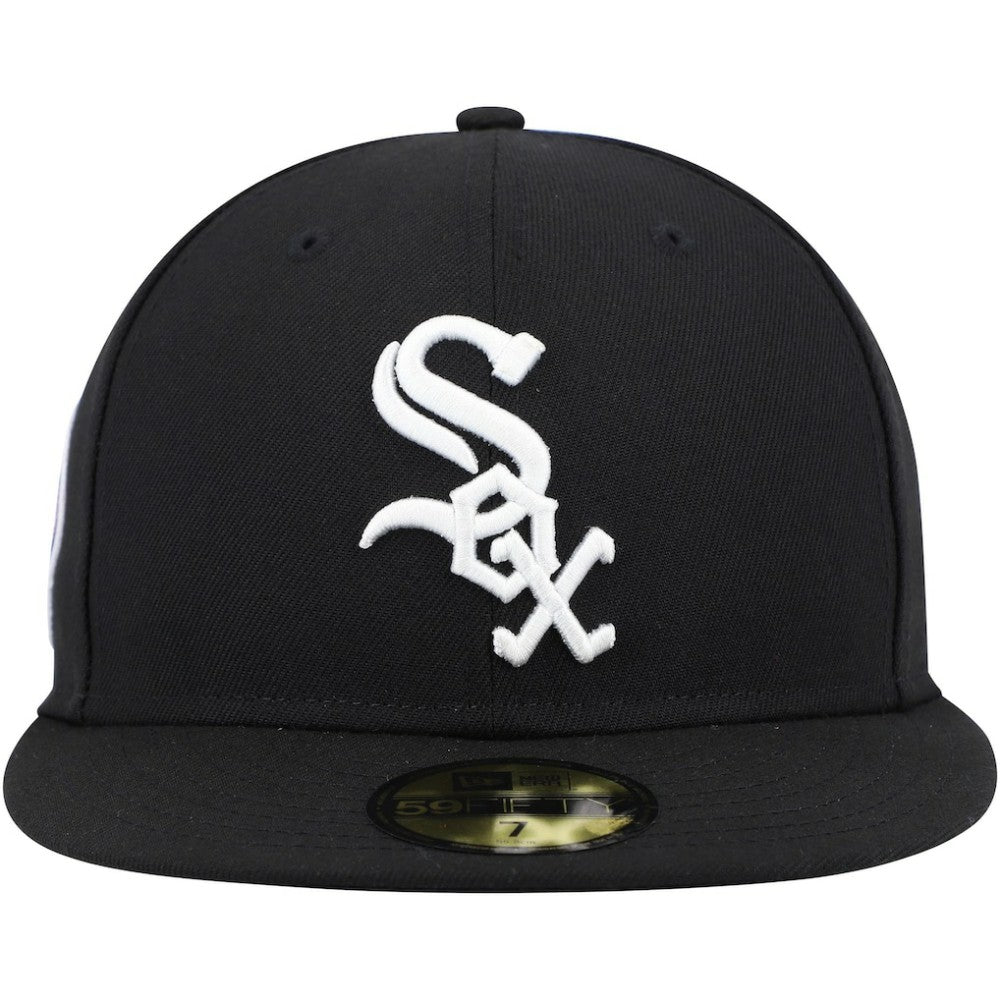 Chicago White Sox New Era 9/11 Memorial Side Patch 59FIFTY Fitted Hat - Black Hats
