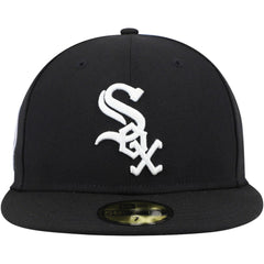 Chicago White Sox New Era 9/11 Memorial Side Patch 59FIFTY Fitted Hat - Black Hats