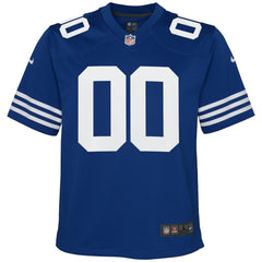 Indianapolis Colts Youth Alternate Custom Game Jersey - Royal Jerseys