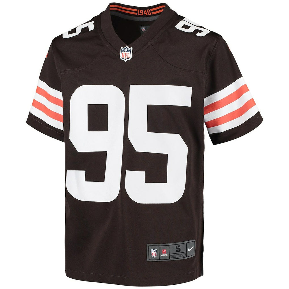 Myles Garrett Cleveland Browns Youth Game Jersey - Brown Jerseys