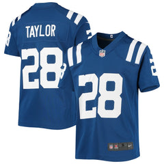 Jonathan Taylor Indianapolis Colts Youth Game Jersey - Royal Jerseys