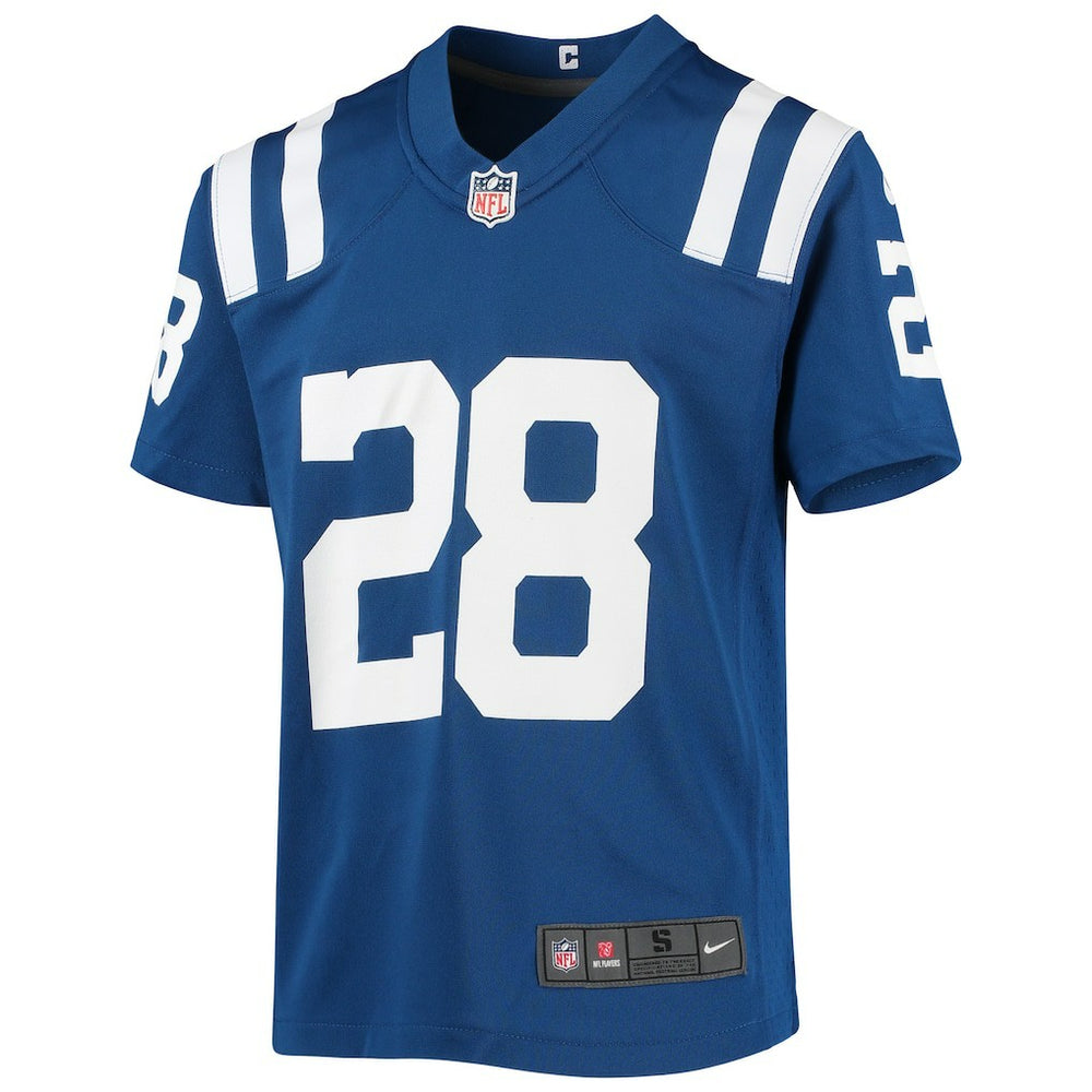 Jonathan Taylor Indianapolis Colts Youth Game Jersey - Royal Jerseys