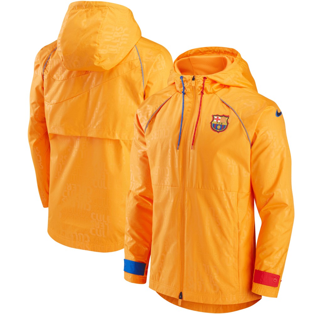 Barcelona All-Weather Full-Zip Jacket Orange - Nike online