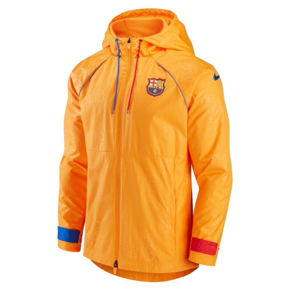 Barcelona All-Weather Full-Zip Jacket Orange - Nike online