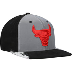 Chicago Bulls Day 5 Snapback Hat Silver/Gray - Mitchell & Ness