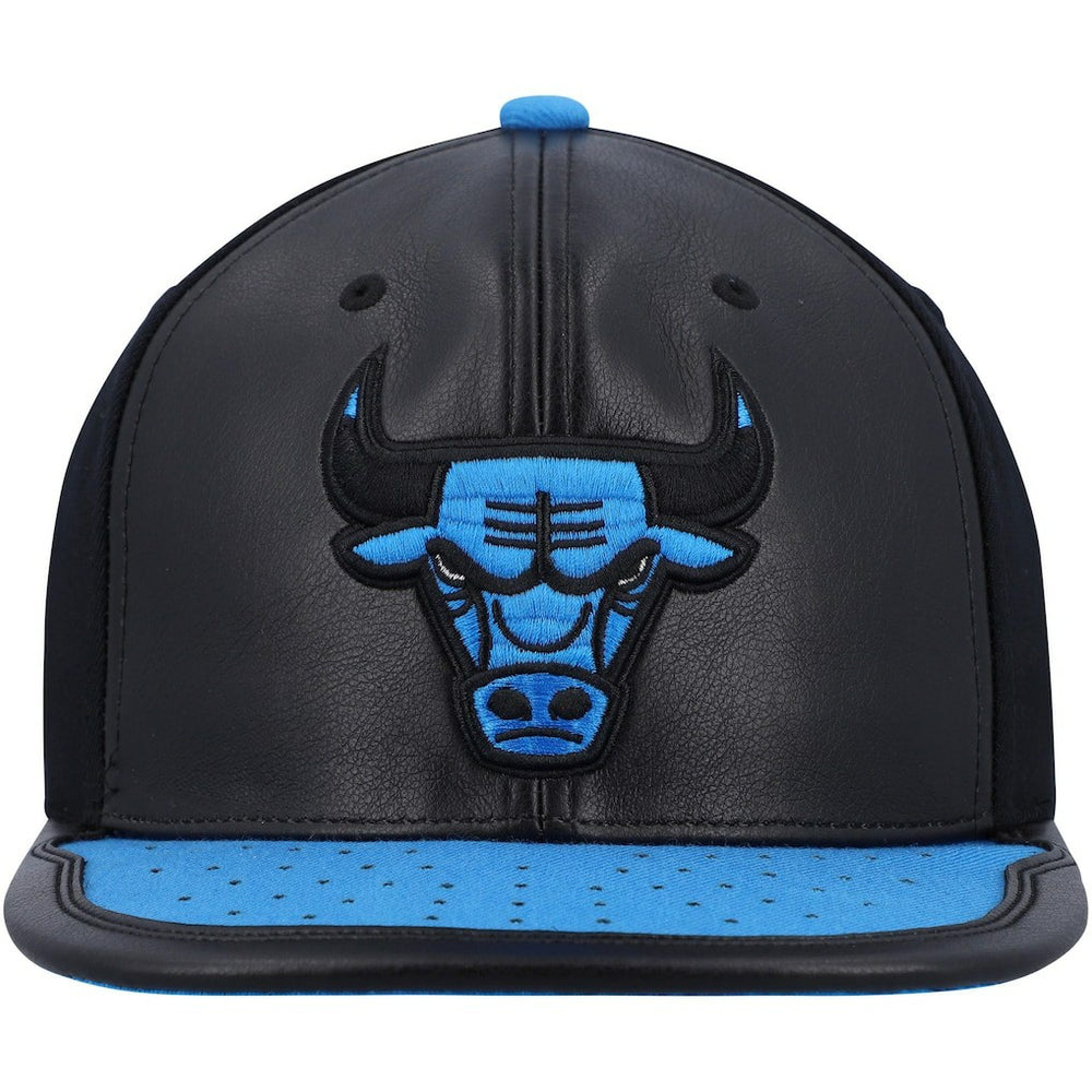 Chicago Bulls Day One Snapback Hat Black/Royal - Mitchell & Ness