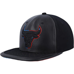 Chicago Bulls Day One Snapback Hat Black - Mitchell & Ness