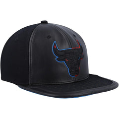 Chicago Bulls Day One Snapback Hat Black - Mitchell & Ness