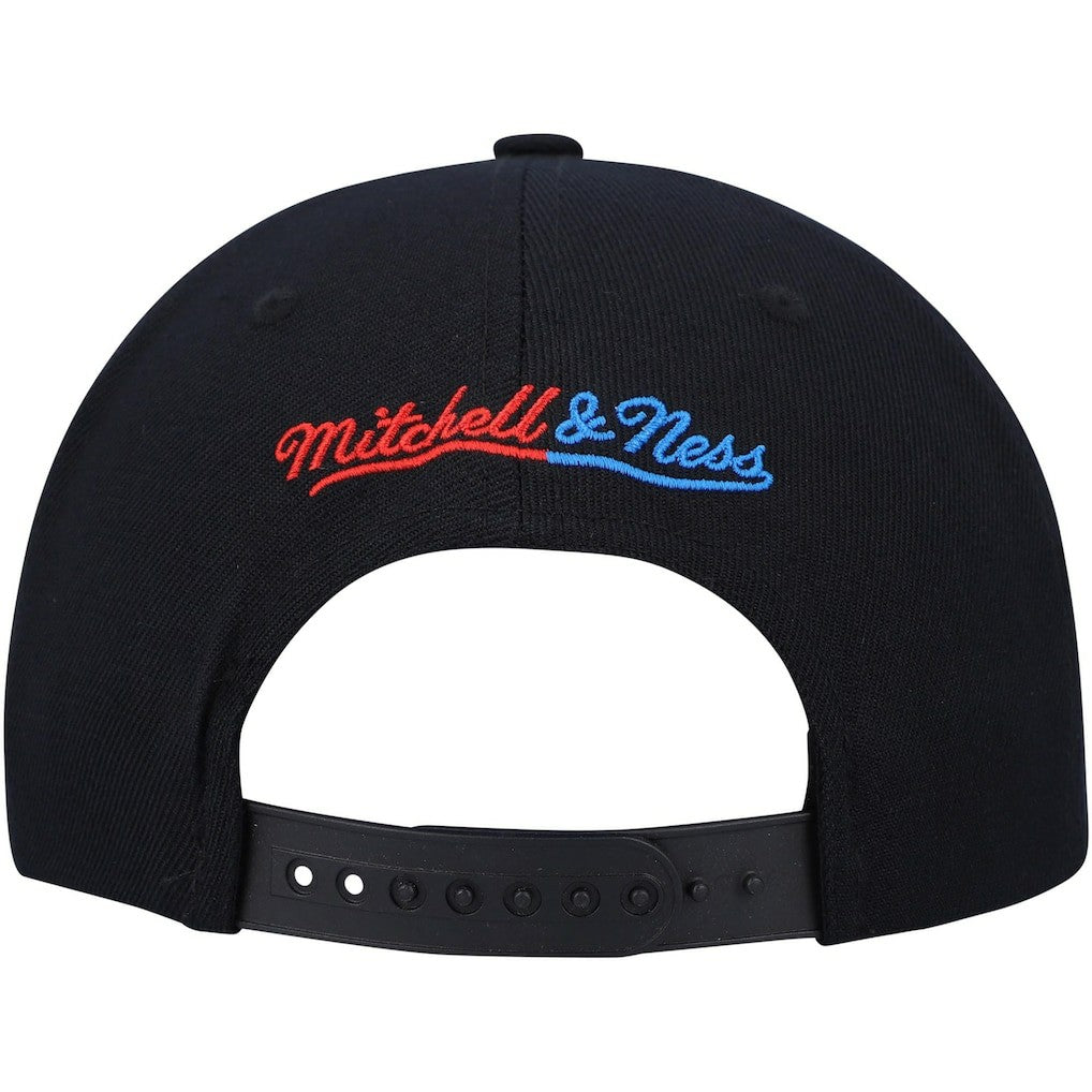 Chicago Bulls Day One Snapback Hat Black - Mitchell & Ness