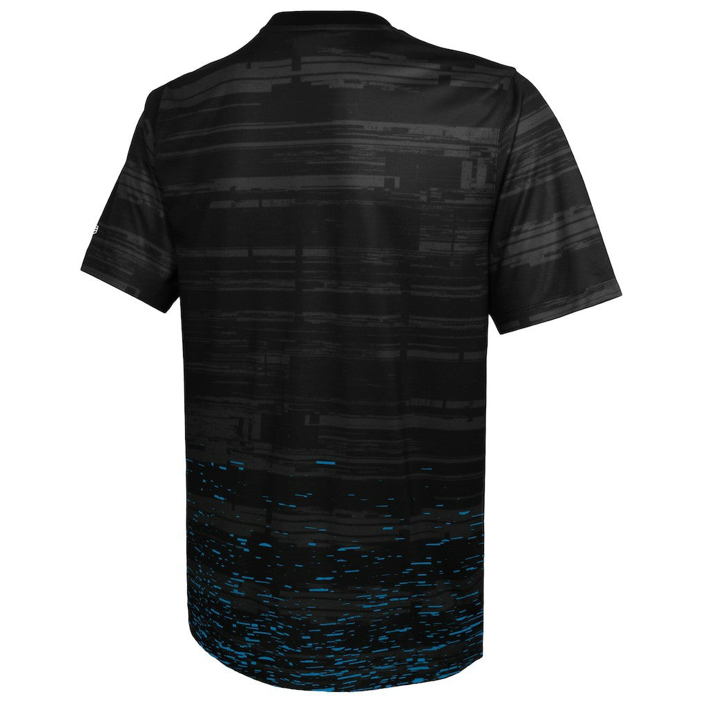 Carolina Panthers New Era Combine Authentic Sweep T-Shirt - Black T-shirts