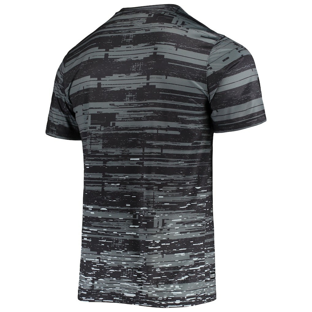 Las Vegas Raiders New Era Combine Authentic Sweep T-Shirt - Black T-shirts