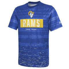 Los Angeles Rams New Era Combine Authentic Sweep T-Shirt - Royal T-shirts