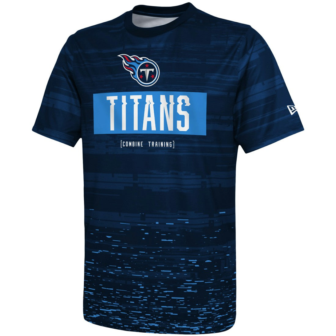 Tennessee Titans New Era Combine Authentic Sweep T-Shirt - Navy T-shirts
