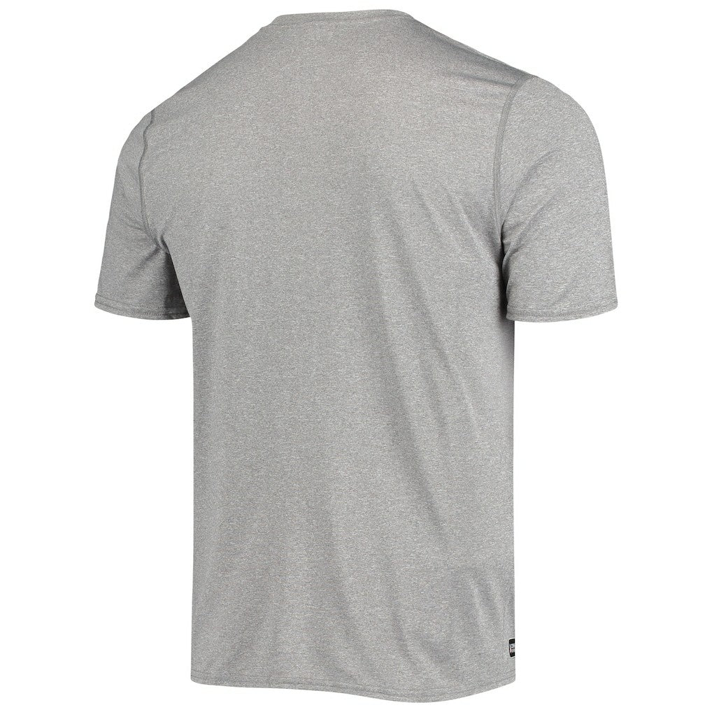 Atlanta Falcons New Era Combine Authentic Game On T-Shirt - Heathered Gray T-shirts