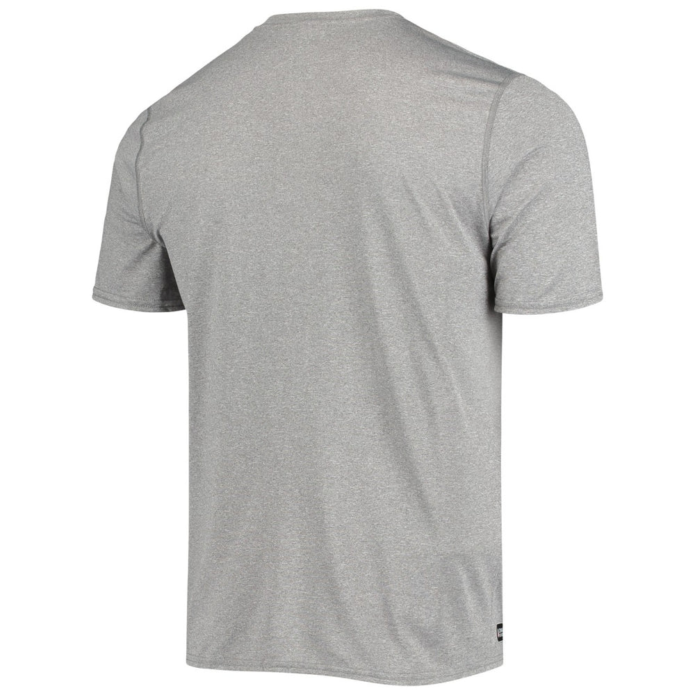 Tennessee Titans New Era Combine Authentic Game On T-Shirt - Heathered Gray T-shirts