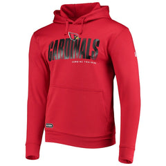 Arizona Cardinals New Era Combine Authentic Hard Hash Pullover Hoodie - Cardinal Hoodies