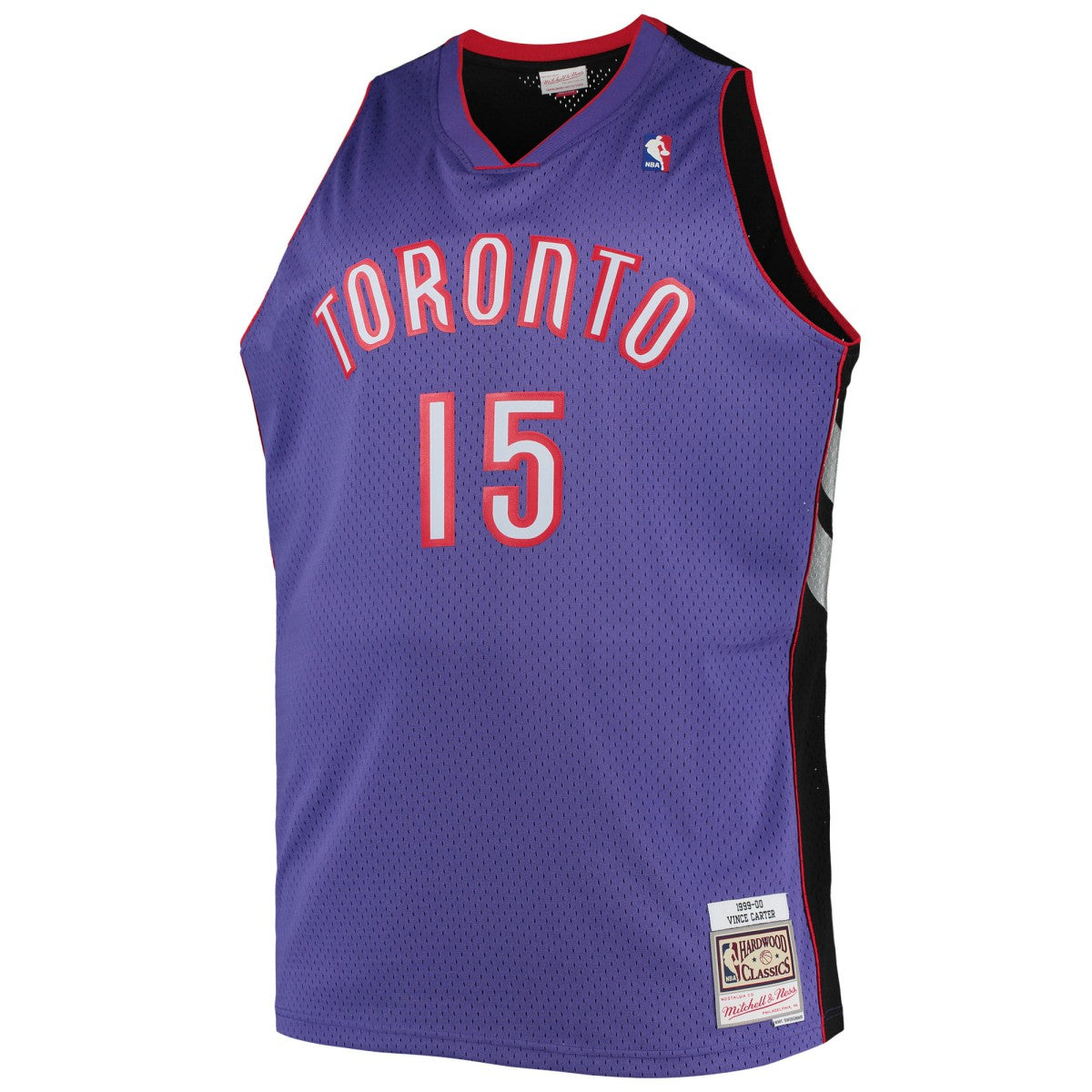 Vince Carter Toronto Raptors Big & Tall 1999/00 Hardwood Classics Swingman Jersey Purple - Mitchell & Ness outlet
