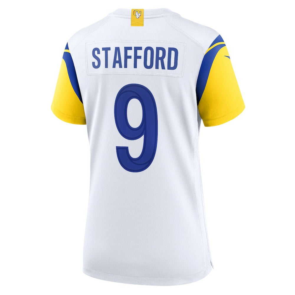 Matthew Stafford Los Angeles Rams Women's Player Jersey - White Jerseys