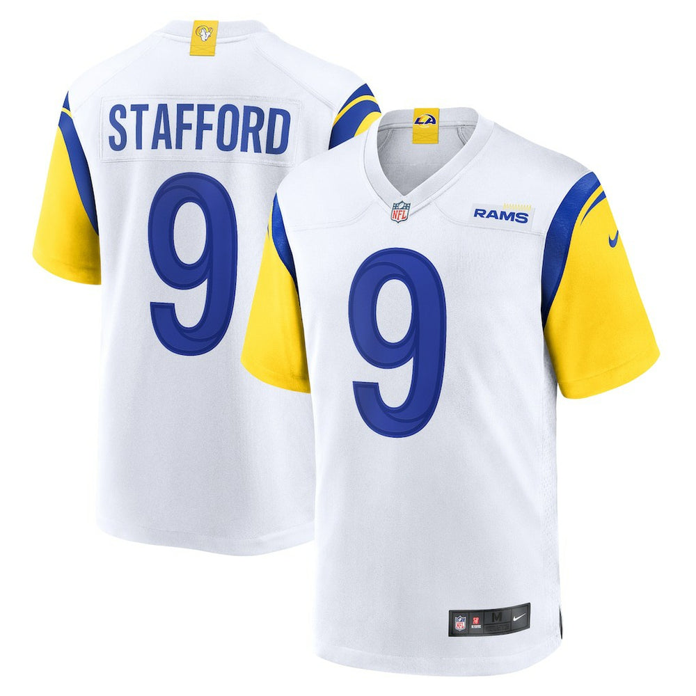 Matthew Stafford Los Angeles Rams Alternate Game Jersey - White Jerseys