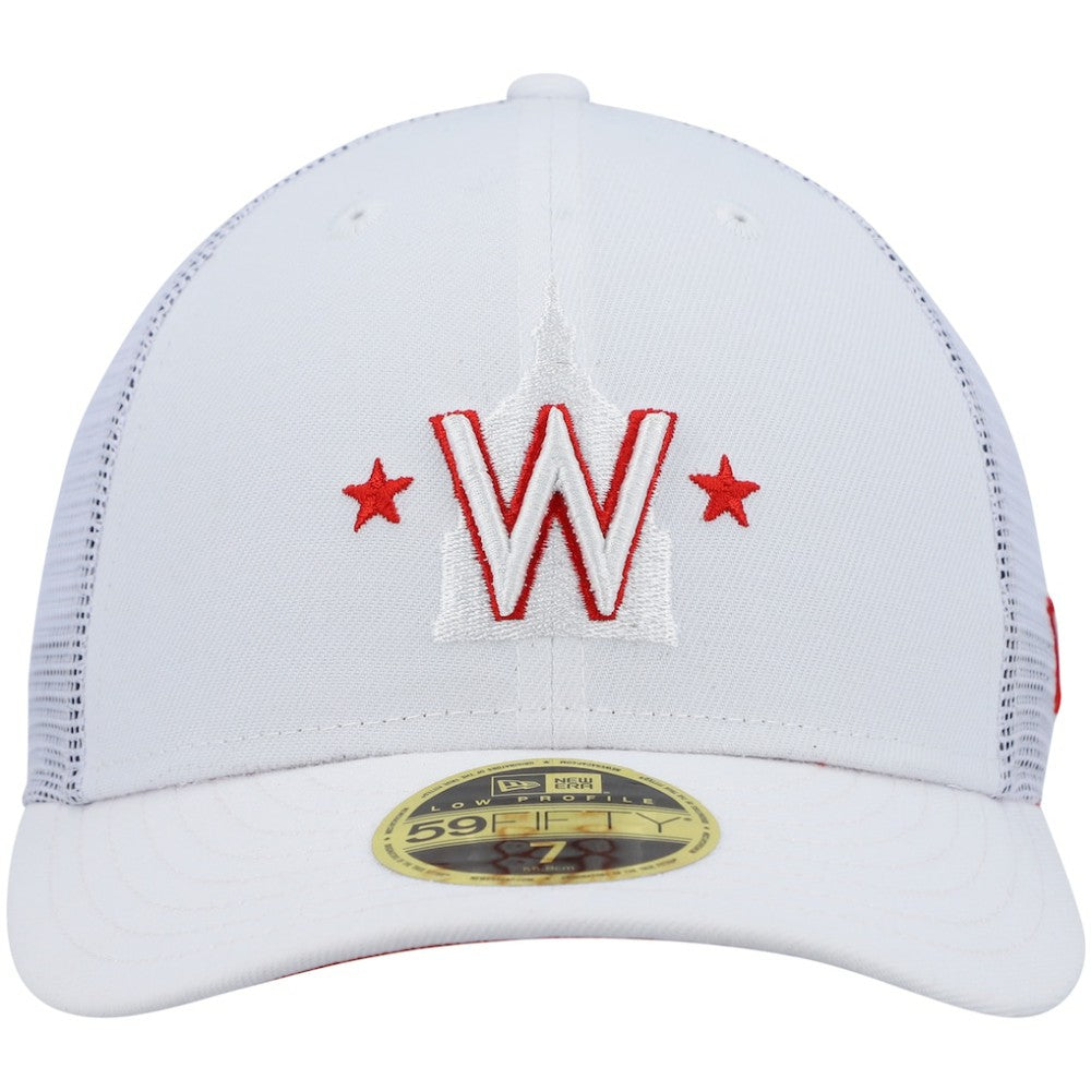 Washington Nationals New Era 2022 Batting Practice Low Profile 59FIFTY Fitted Hat - White Hats