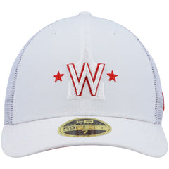 Washington Nationals New Era 2022 Batting Practice Low Profile 59FIFTY Fitted Hat - White Hats