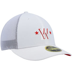 Washington Nationals New Era 2022 Batting Practice Low Profile 59FIFTY Fitted Hat - White Hats