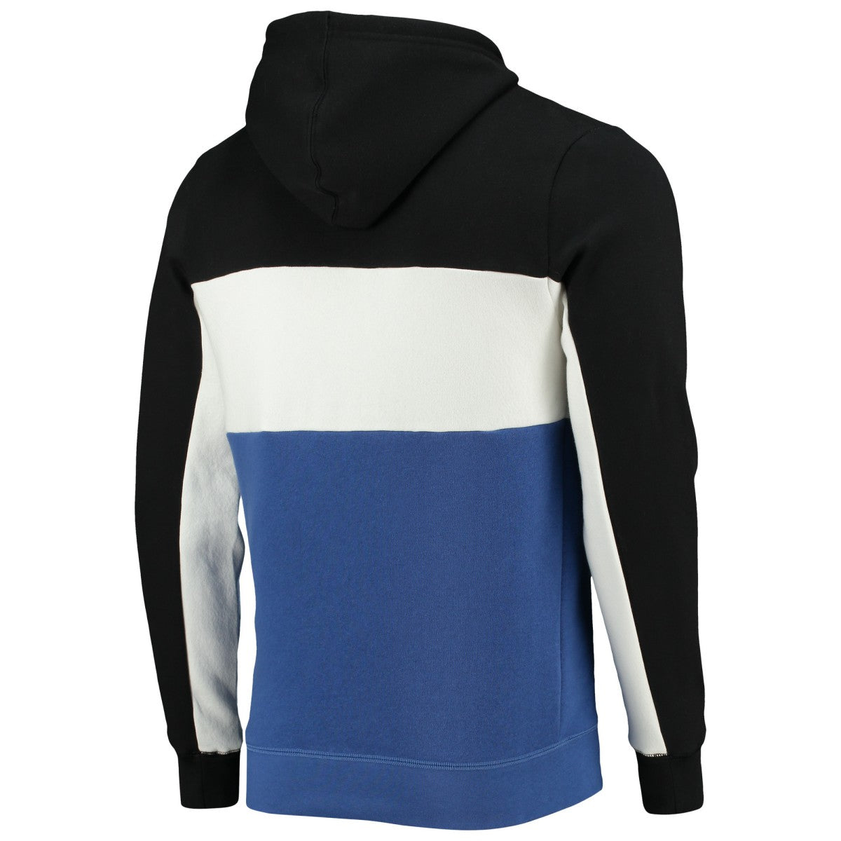 Orlando Magic Junk Food Wordmark Colorblock Fleece Pullover Hoodie Black/White
