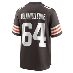 Joe DeLamielleure Cleveland Browns Game Retired Player Jersey - Brown Jerseys
