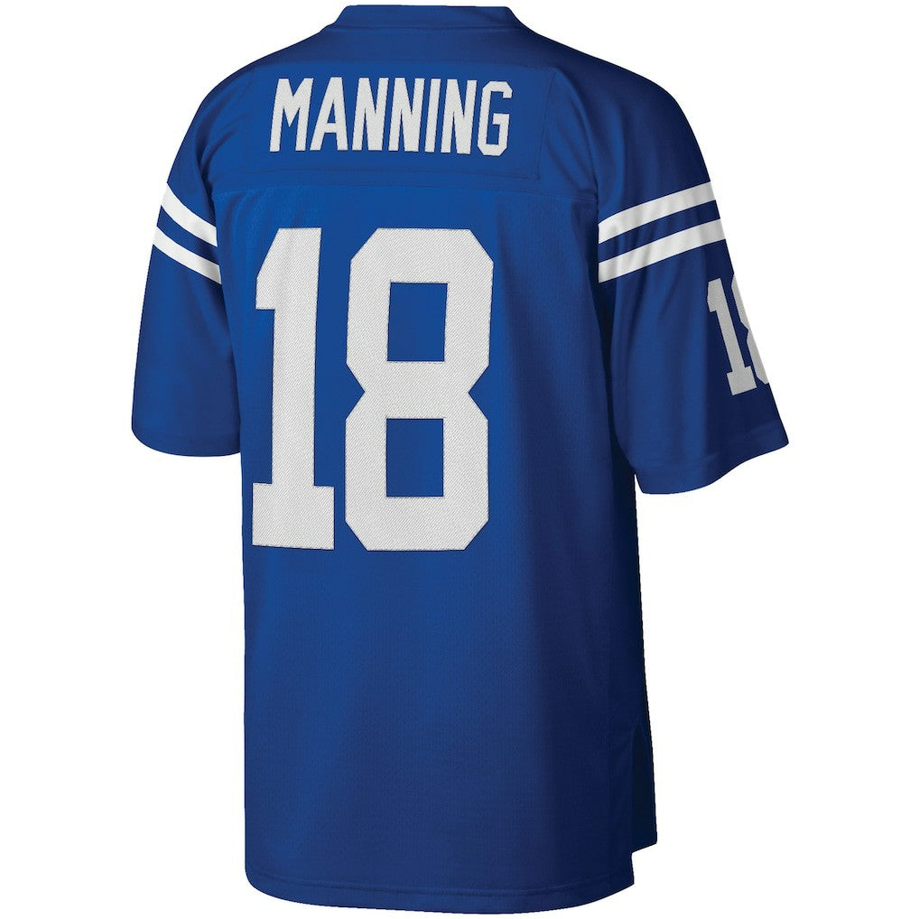Peyton Manning Indianapolis Colts Big & Tall 1998 Retired Player Replica Jersey - Royal Jerseys
