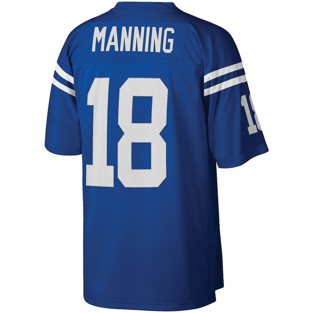 Peyton Manning Indianapolis Colts Big & Tall 1998 Retired Player Replica Jersey - Royal Jerseys