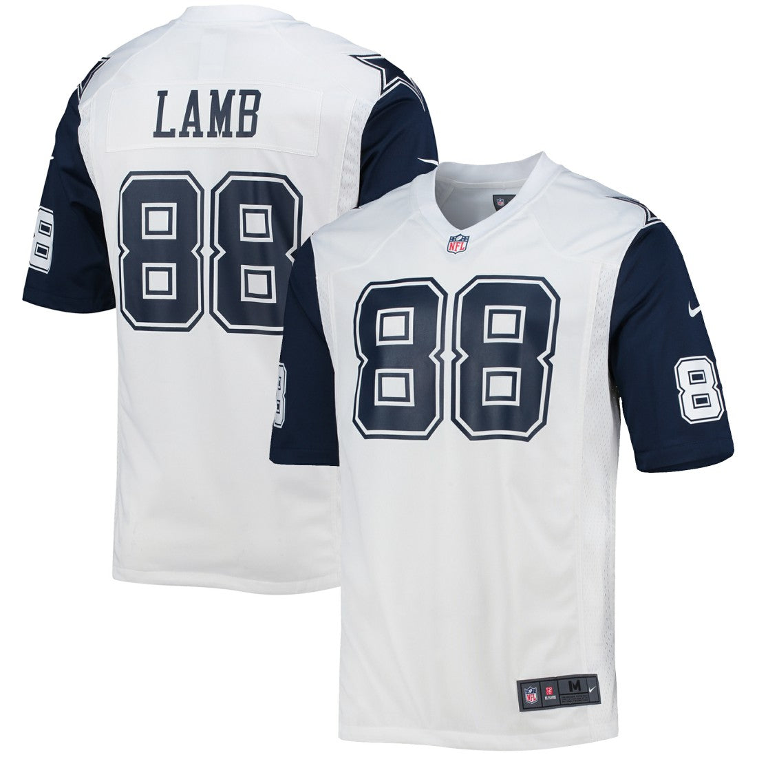 CeeDee Lamb Dallas Cowboys Alternate Game Team Jersey - White Jerseys